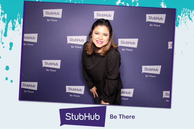 STUBHUB: CUSTOM BACKDROP