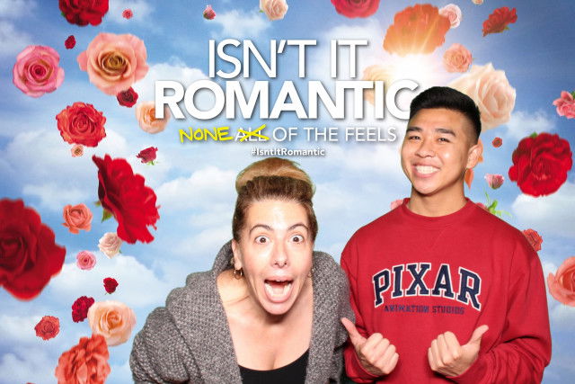 ISN’T IT ROMANTIC PREMIERE: GREENSCREEN