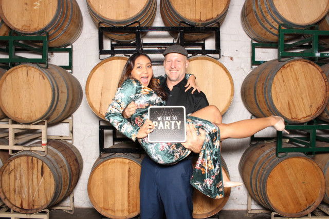 WINE BARREL BACKDROP