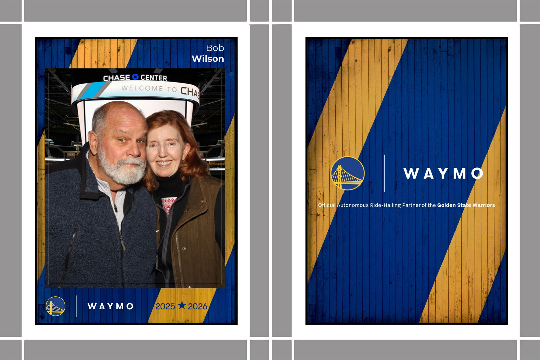 WAYMO TRADING CARDS X GSW