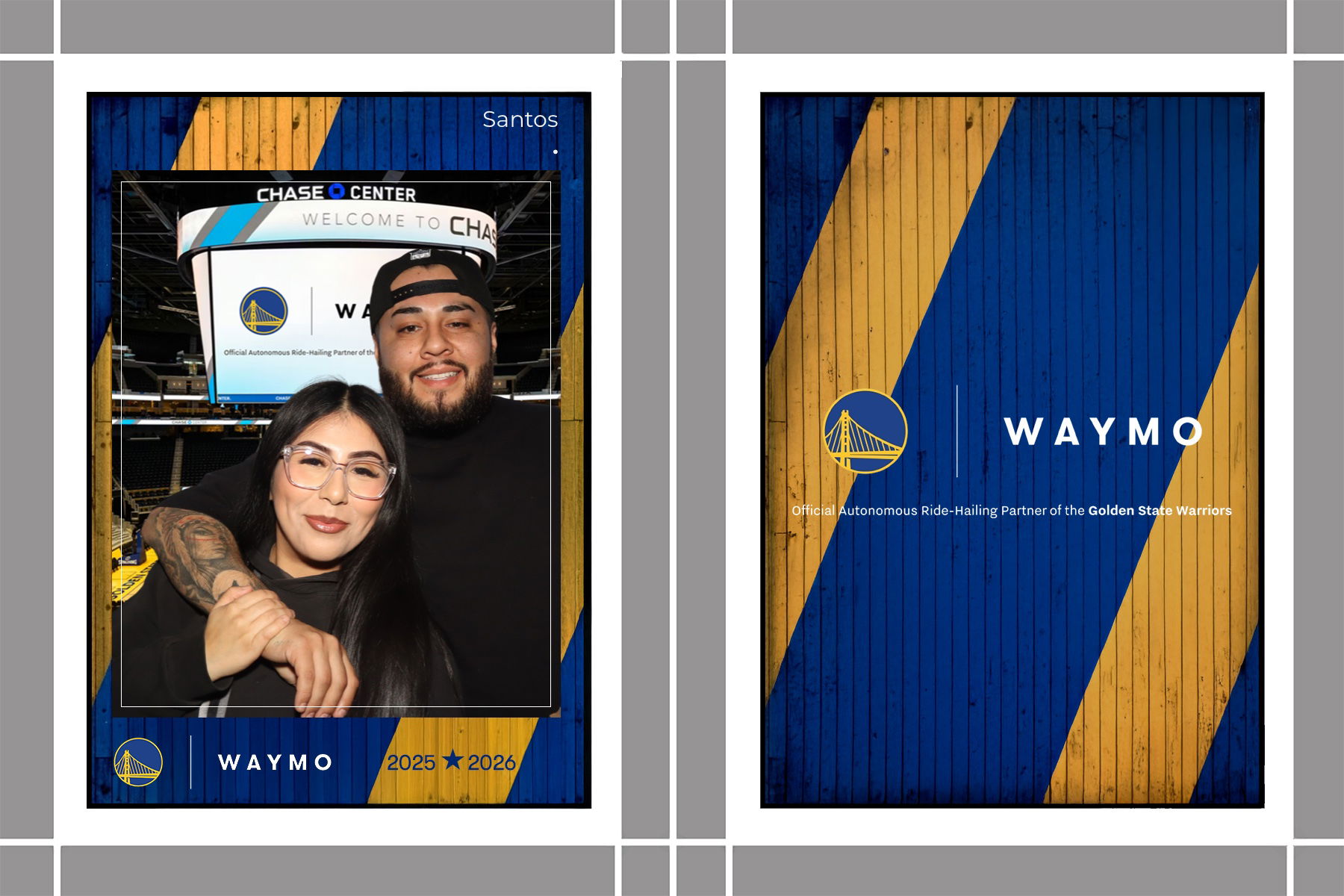 WAYMO TRADING CARDS X GSW