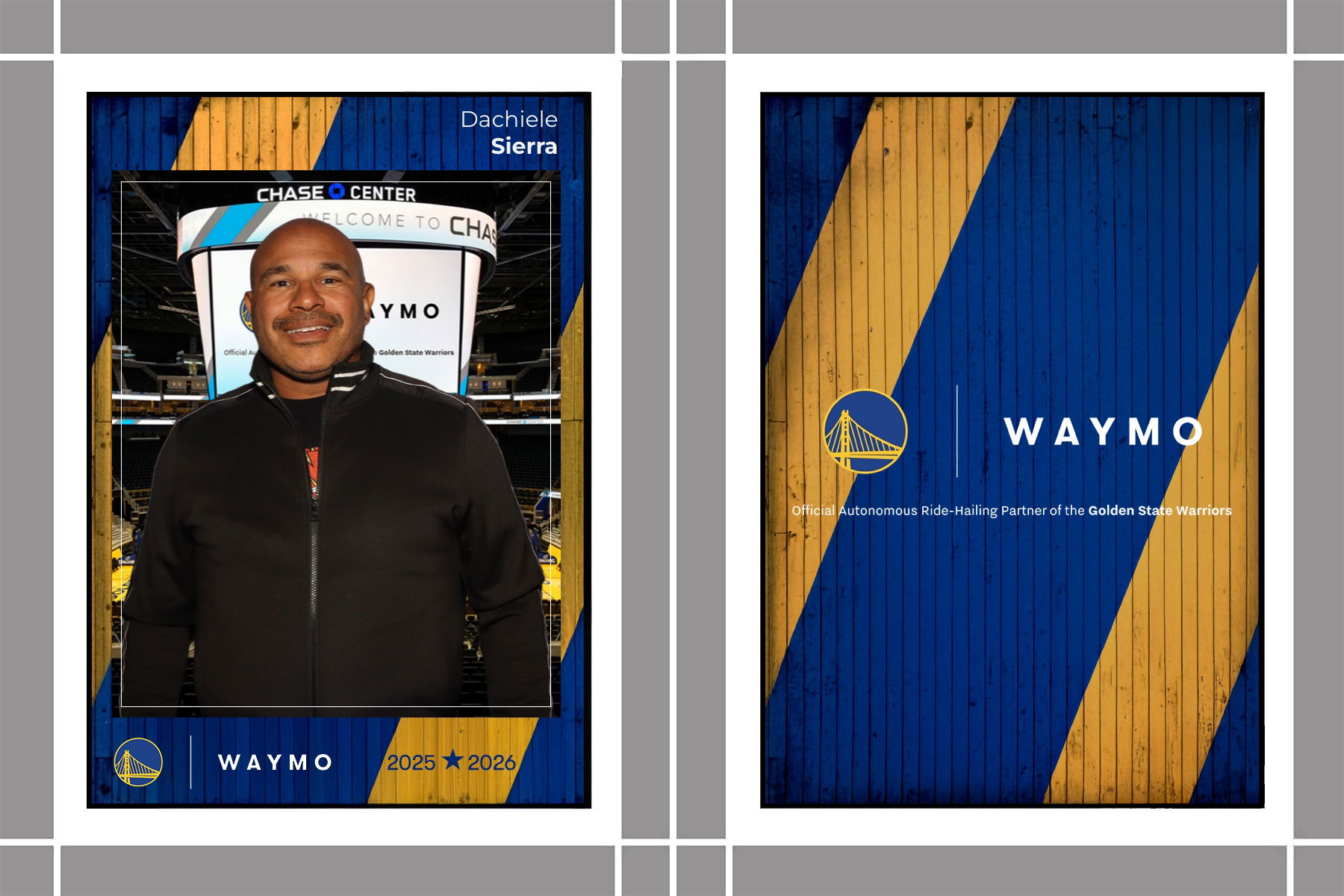 WAYMO TRADING CARDS X GSW
