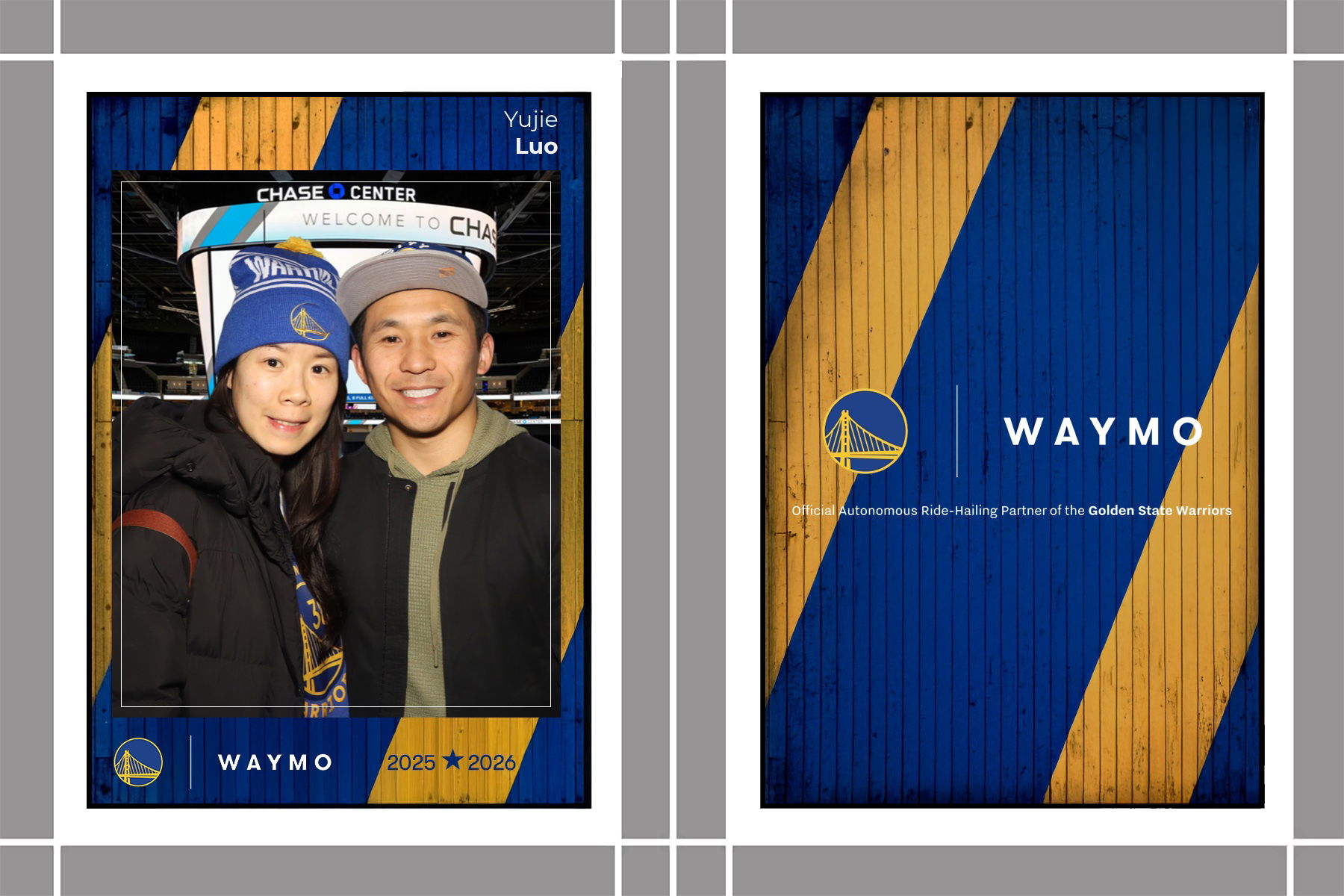 WAYMO TRADING CARDS X GSW