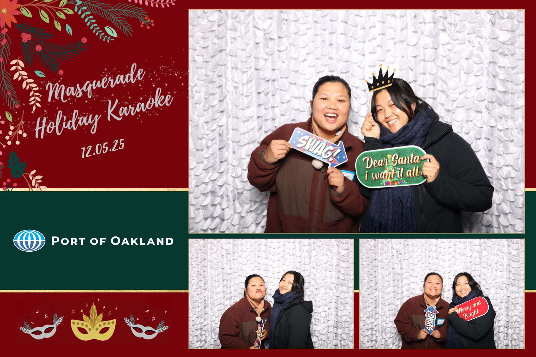 MASQUERADE HOLIDAY KARAOKE