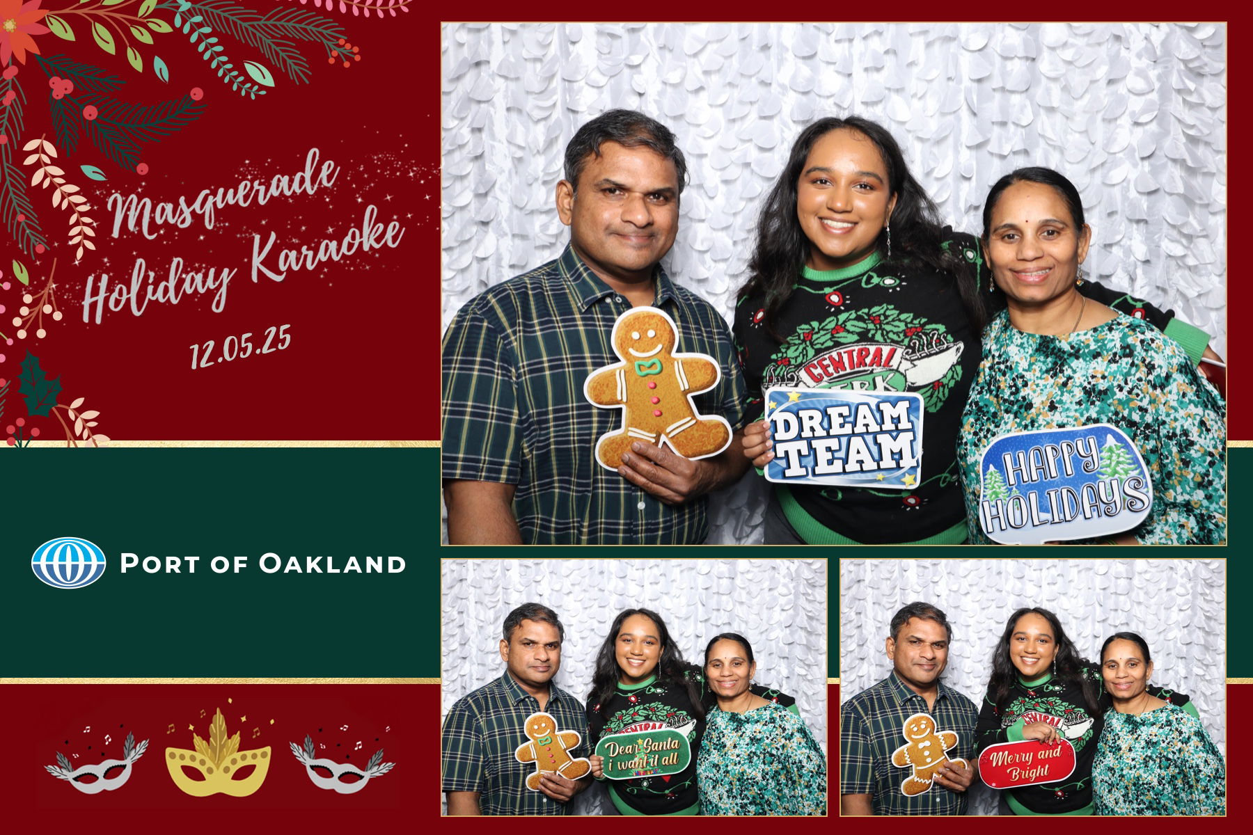 MASQUERADE HOLIDAY KARAOKE