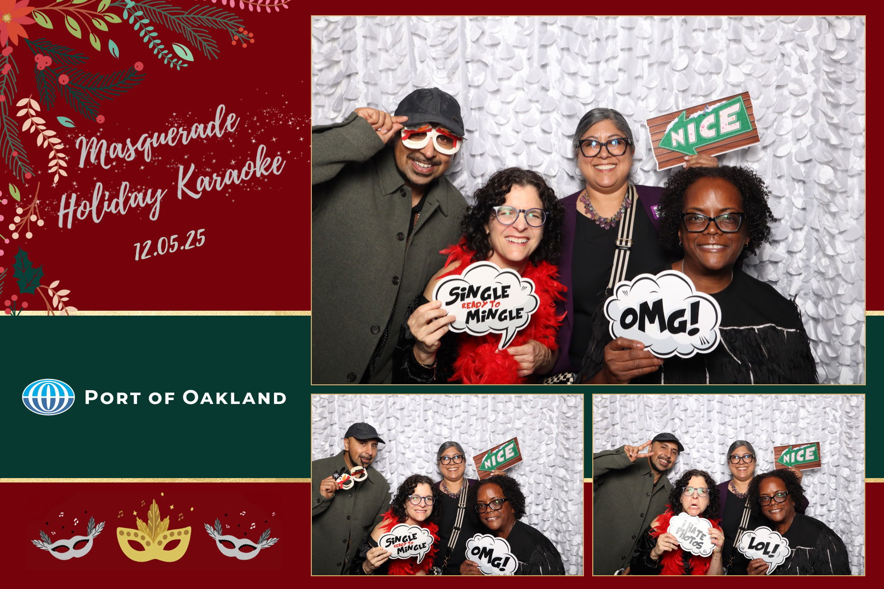 MASQUERADE HOLIDAY KARAOKE