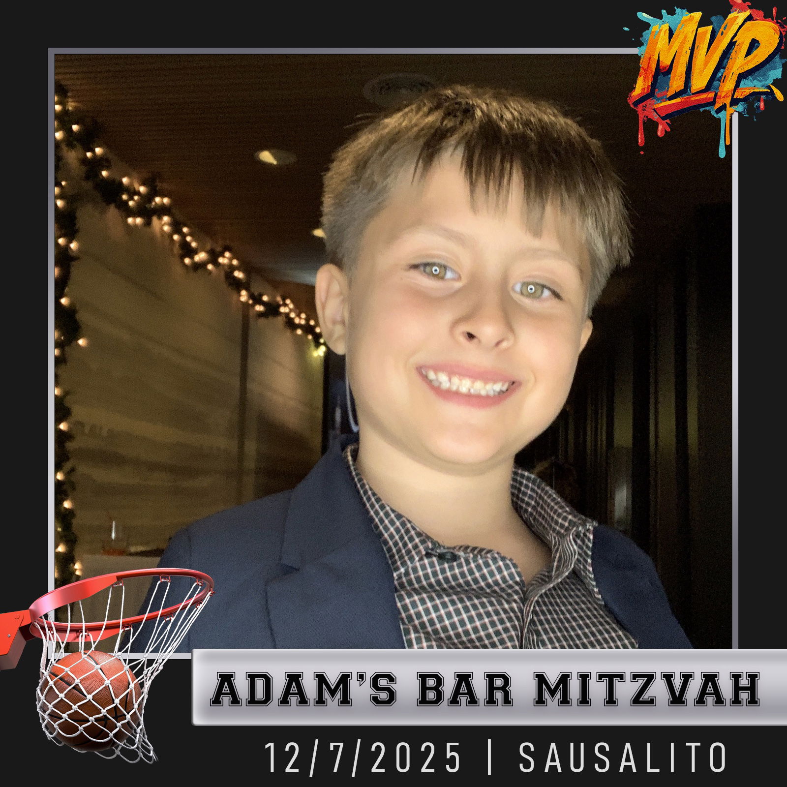 ADAM’S BAR MITZVAH