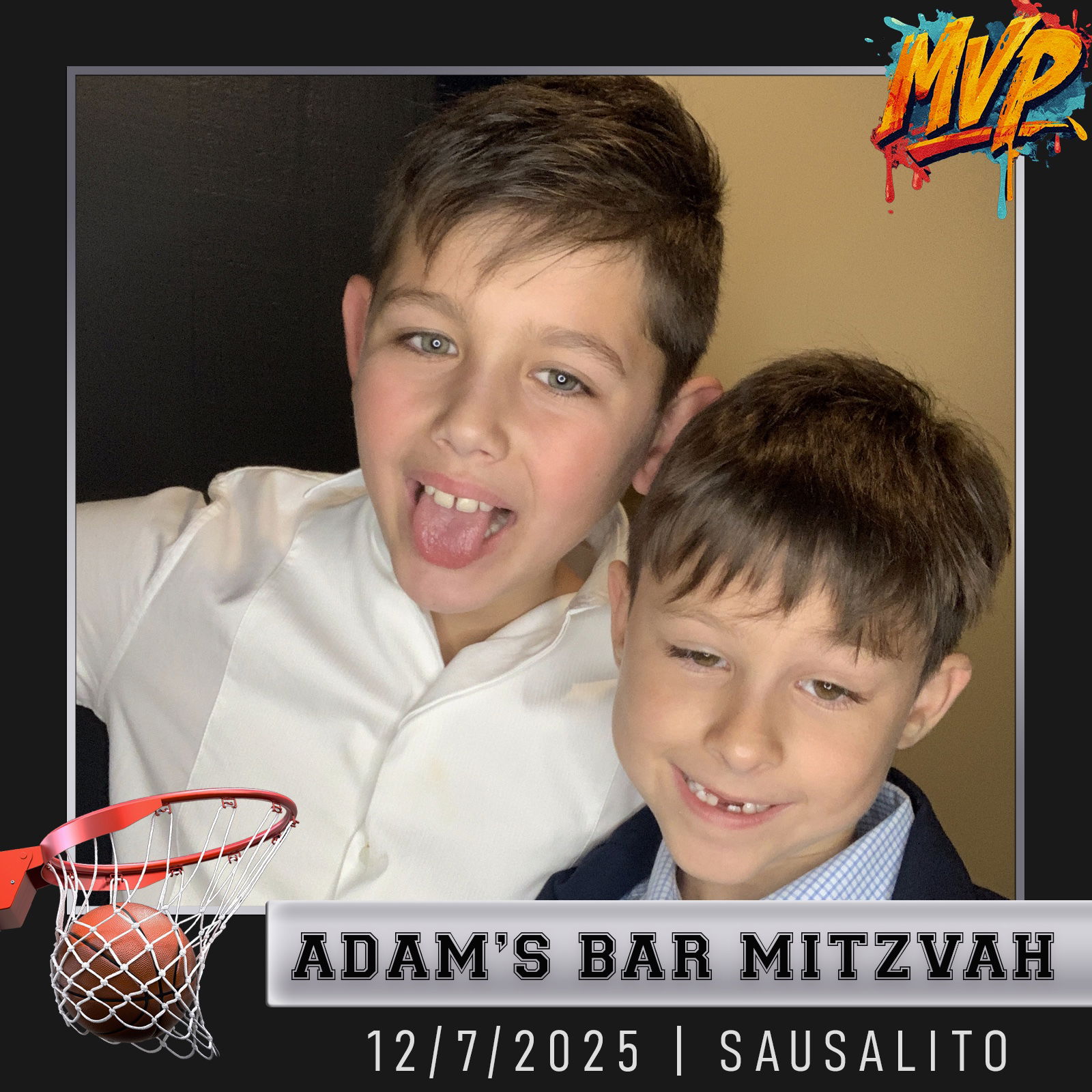 ADAM’S BAR MITZVAH
