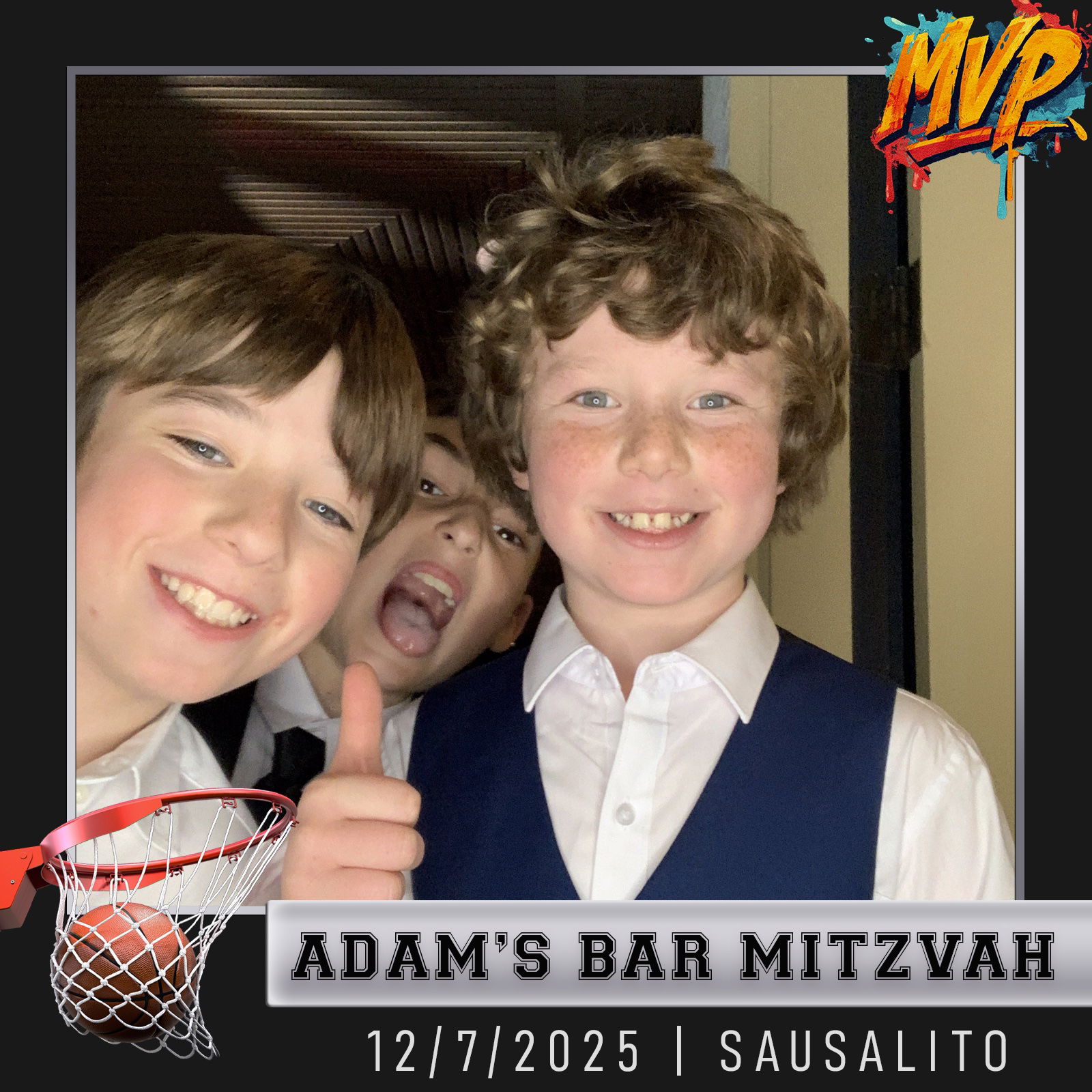 ADAM’S BAR MITZVAH