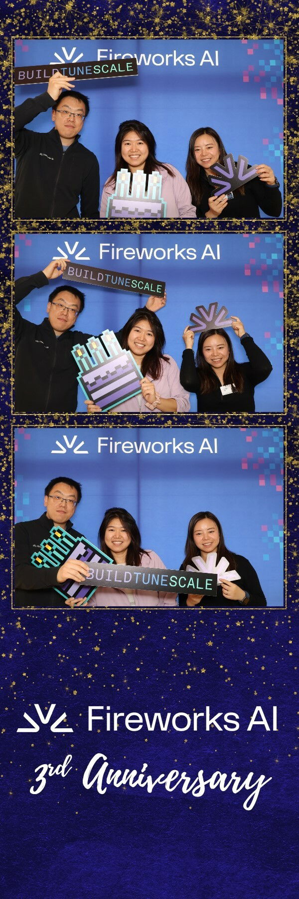 FIREWORKS AI 3RD ANNIVERSARY