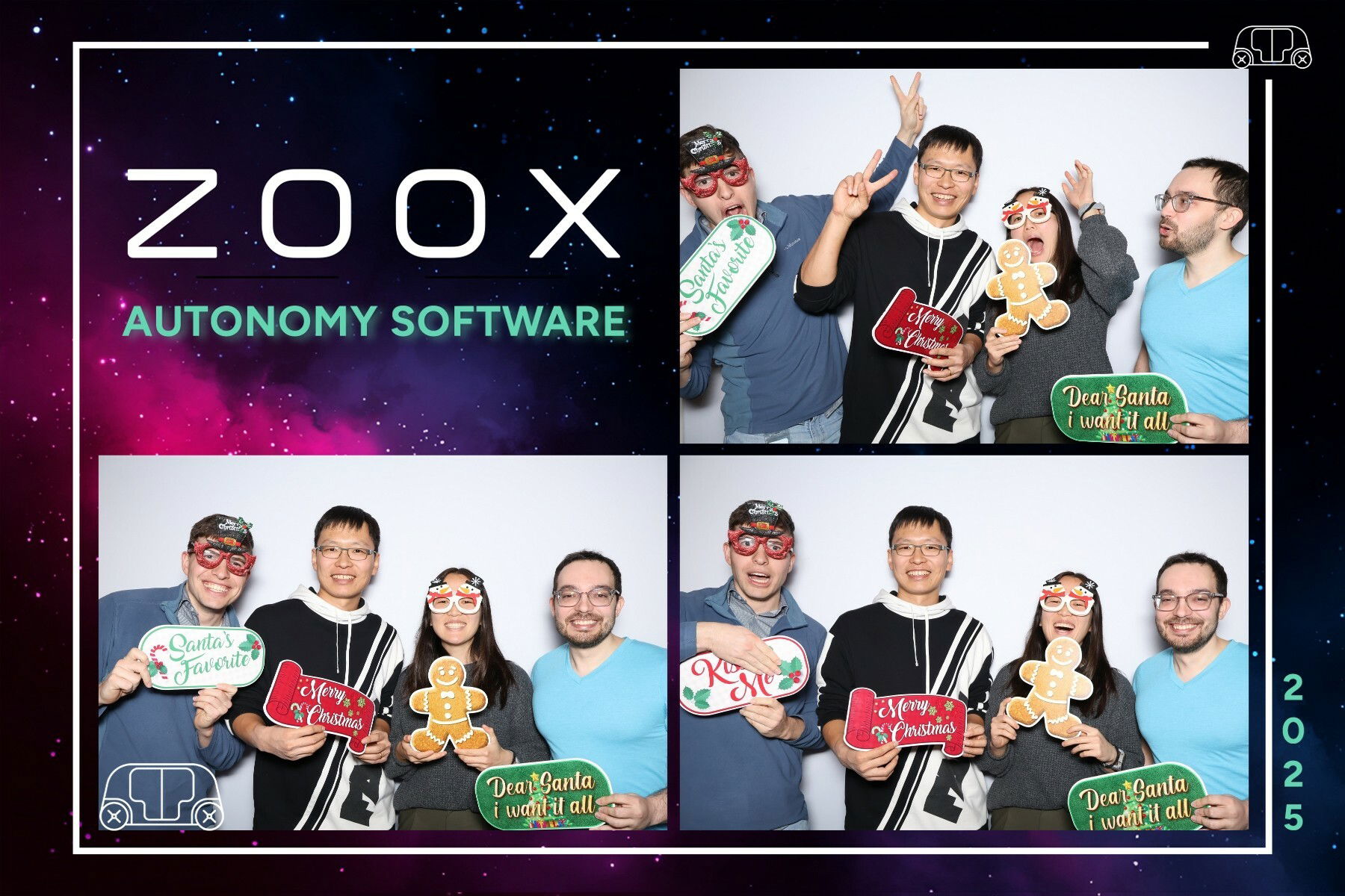 ZOOX AUTONOMY SOFTWARE 2025 YEAR END PARTY