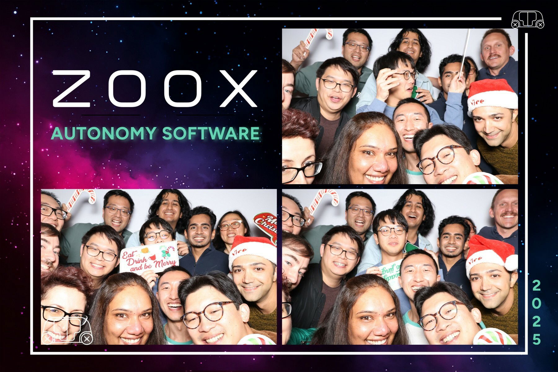 ZOOX AUTONOMY SOFTWARE 2025 YEAR END PARTY