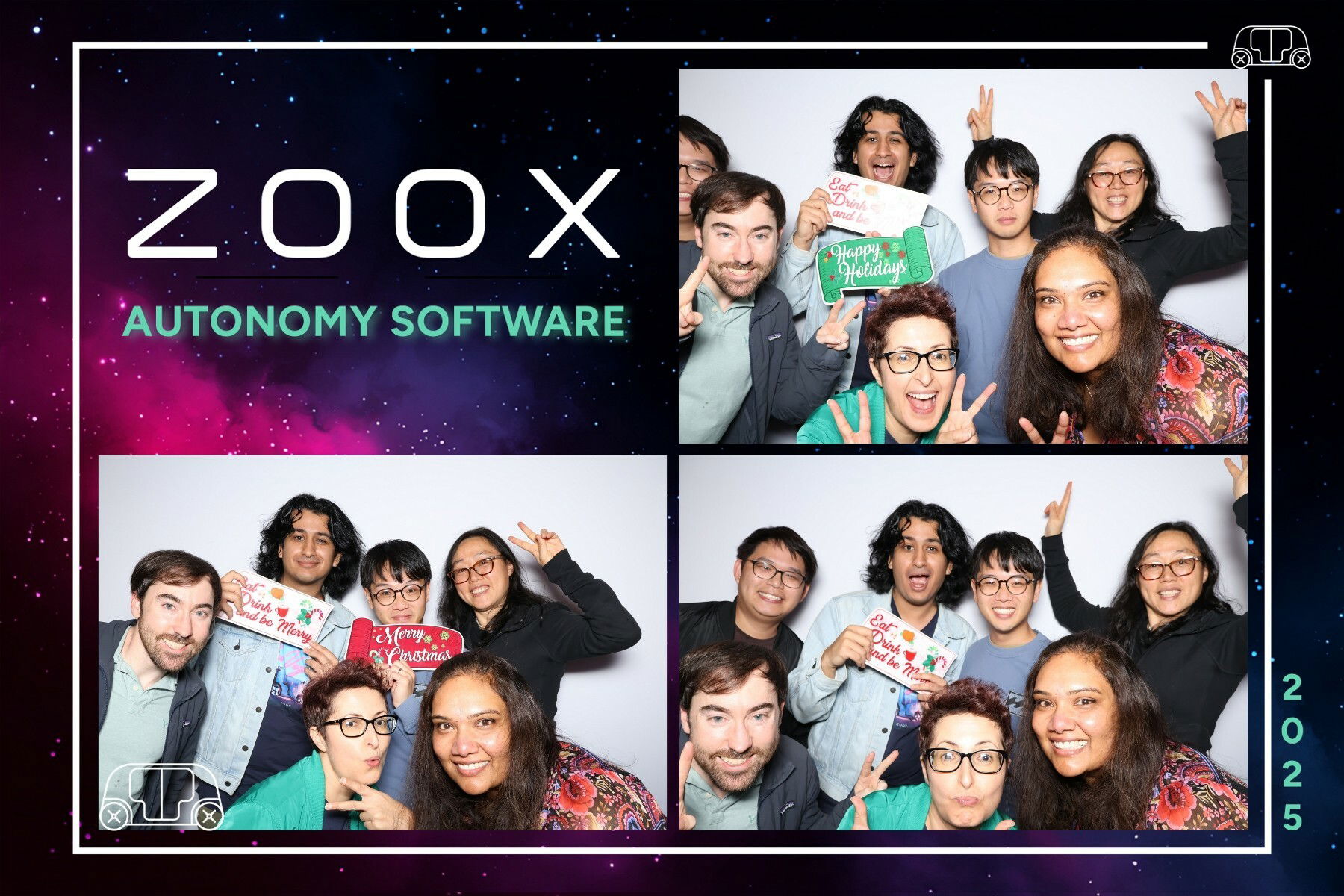 ZOOX AUTONOMY SOFTWARE 2025 YEAR END PARTY