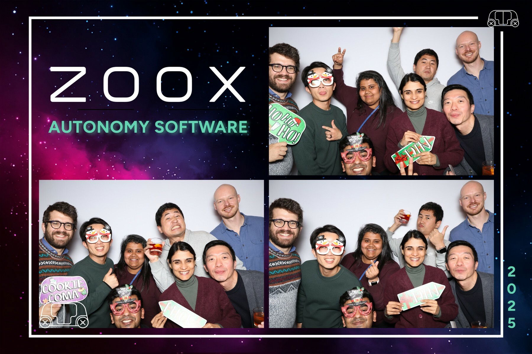 ZOOX AUTONOMY SOFTWARE 2025 YEAR END PARTY
