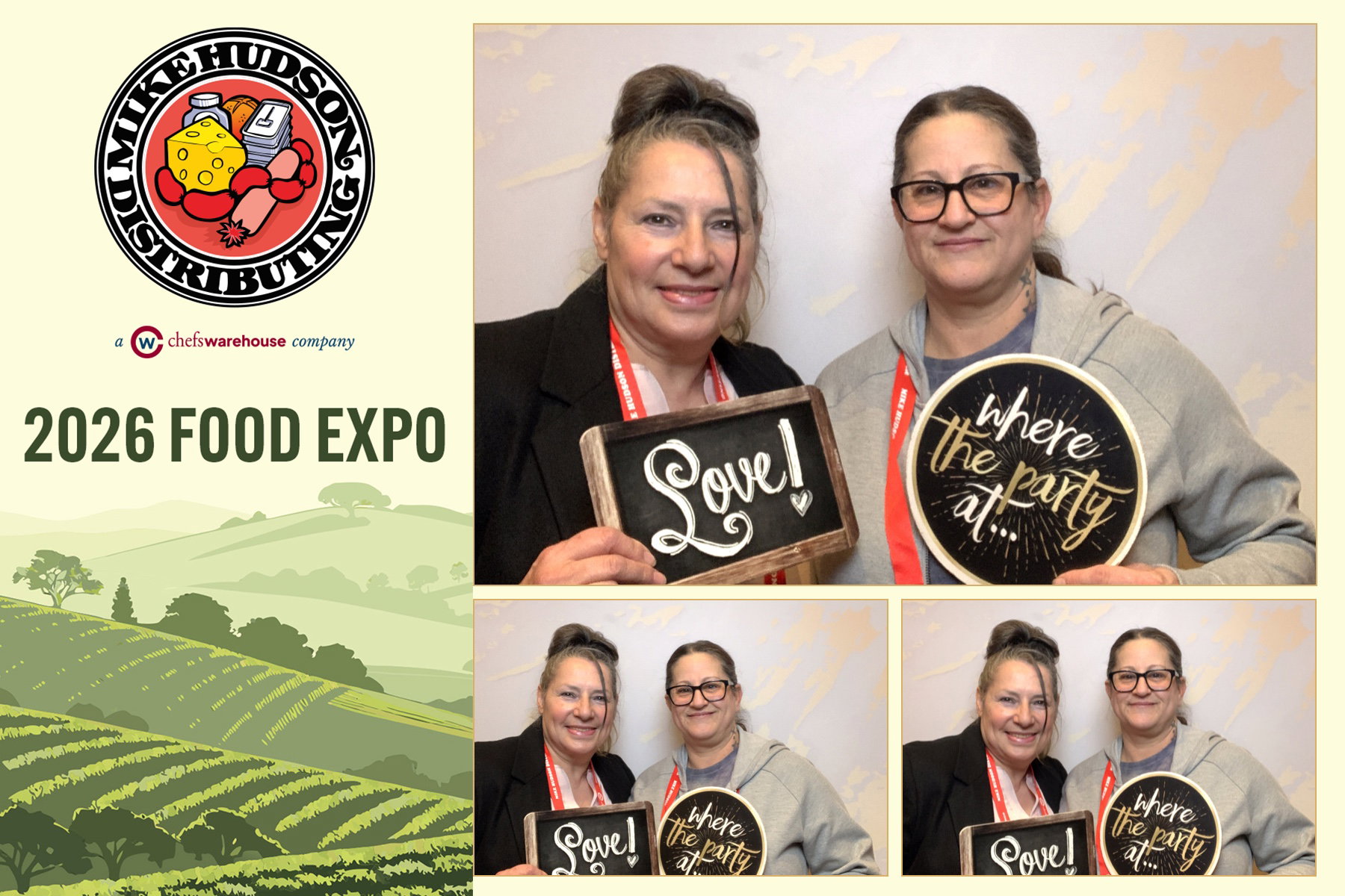 MIKE HUDSON FOOD SHOW