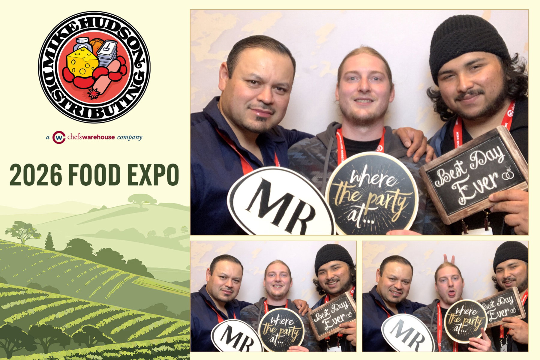 MIKE HUDSON FOOD SHOW
