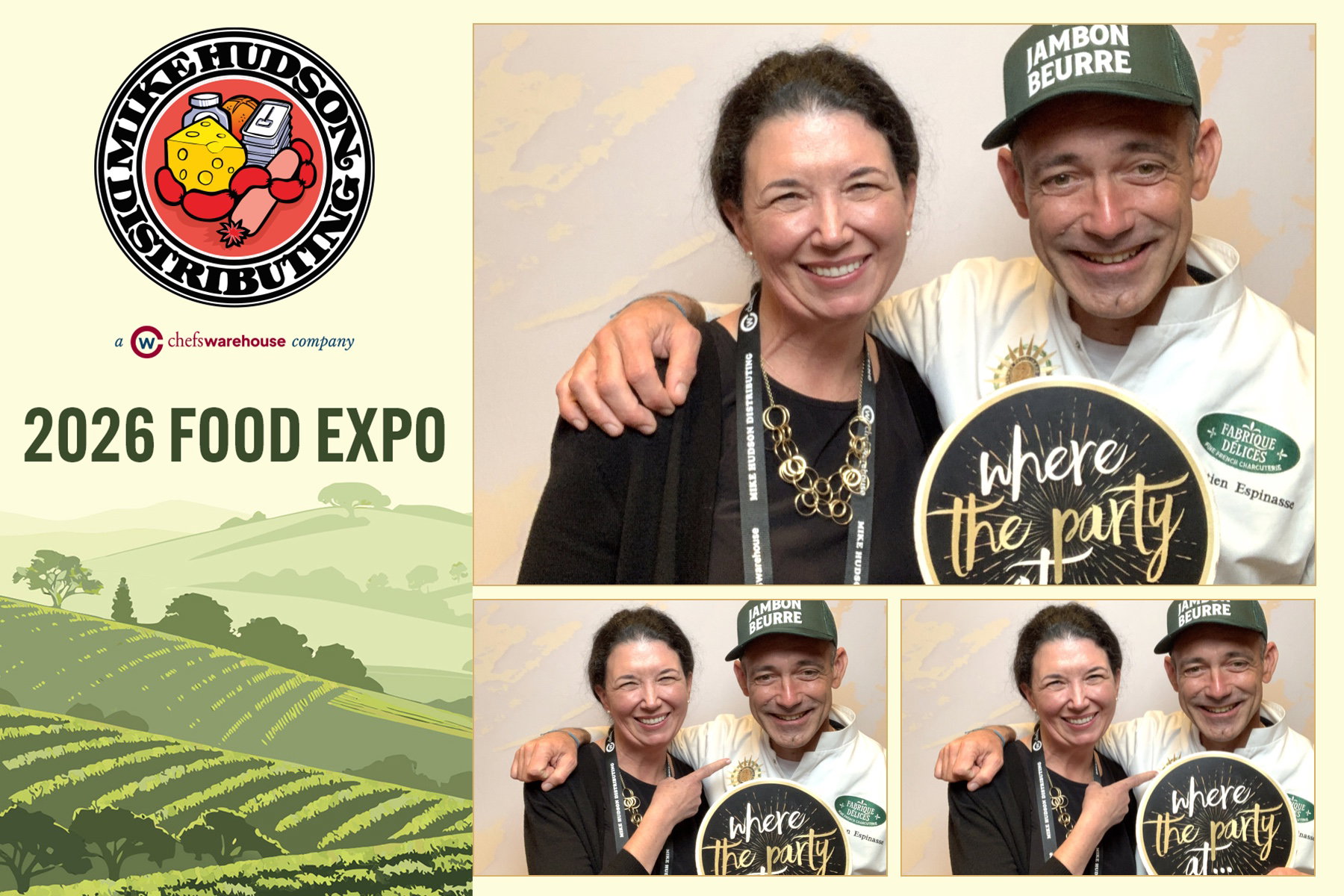 MIKE HUDSON FOOD SHOW