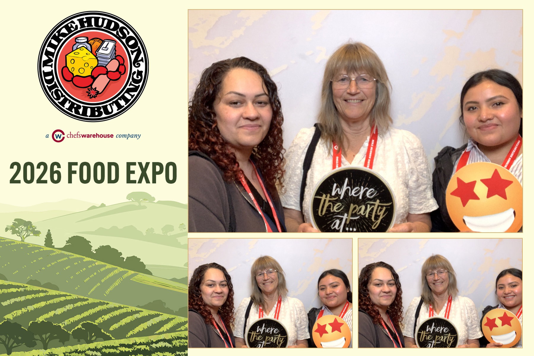 MIKE HUDSON FOOD SHOW
