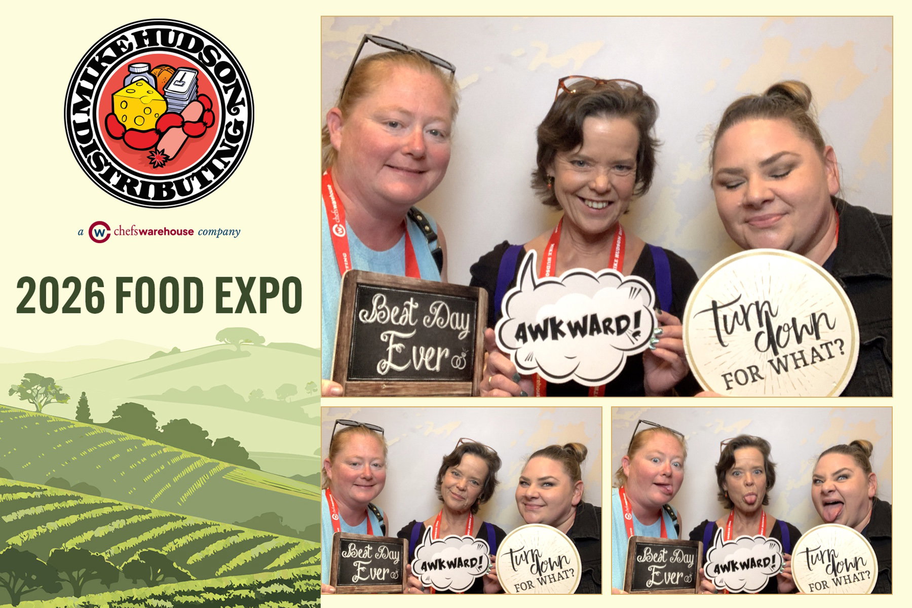 MIKE HUDSON FOOD SHOW