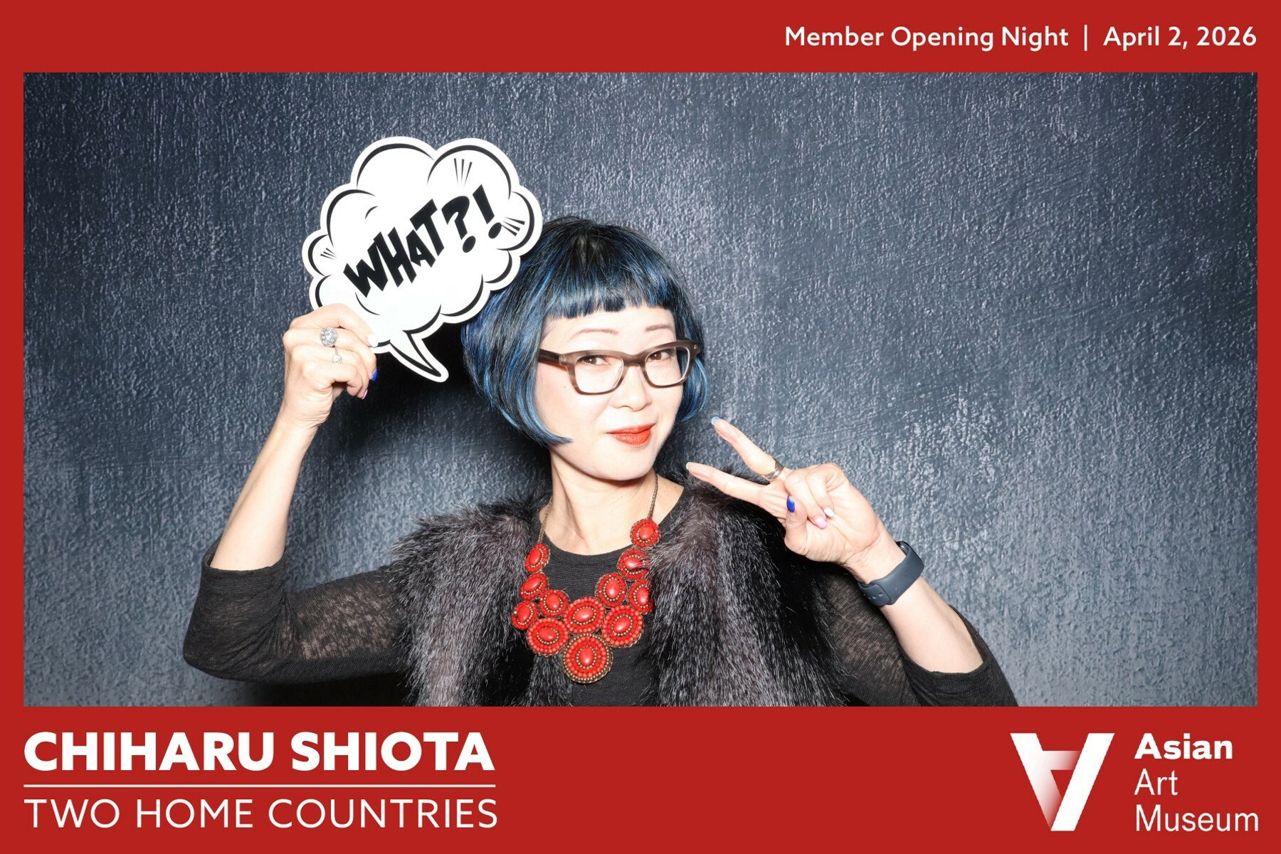 CHIHARU SHIOTA EXHIBITION OPENING NIGHT