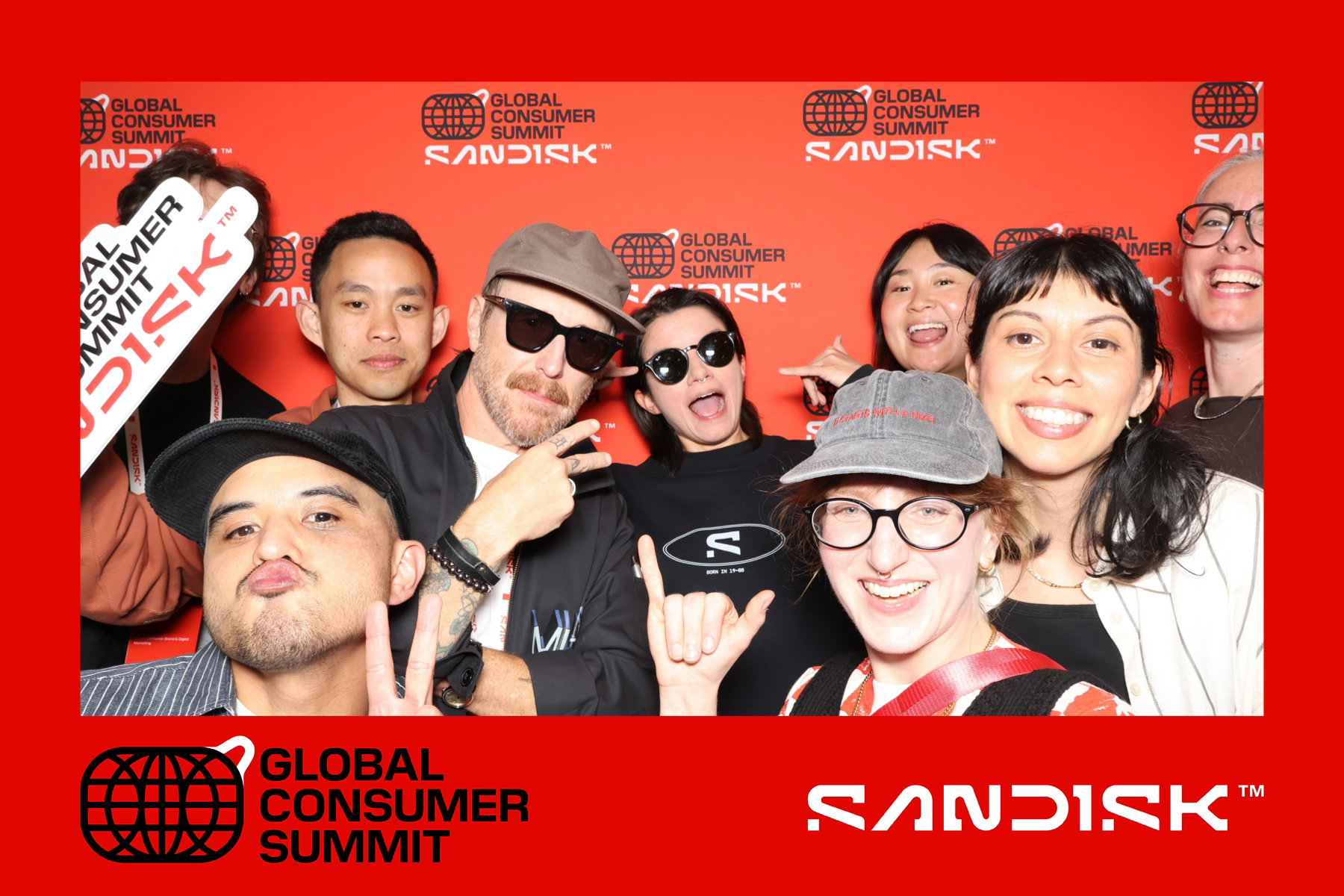 SANDISK BOOTH 2