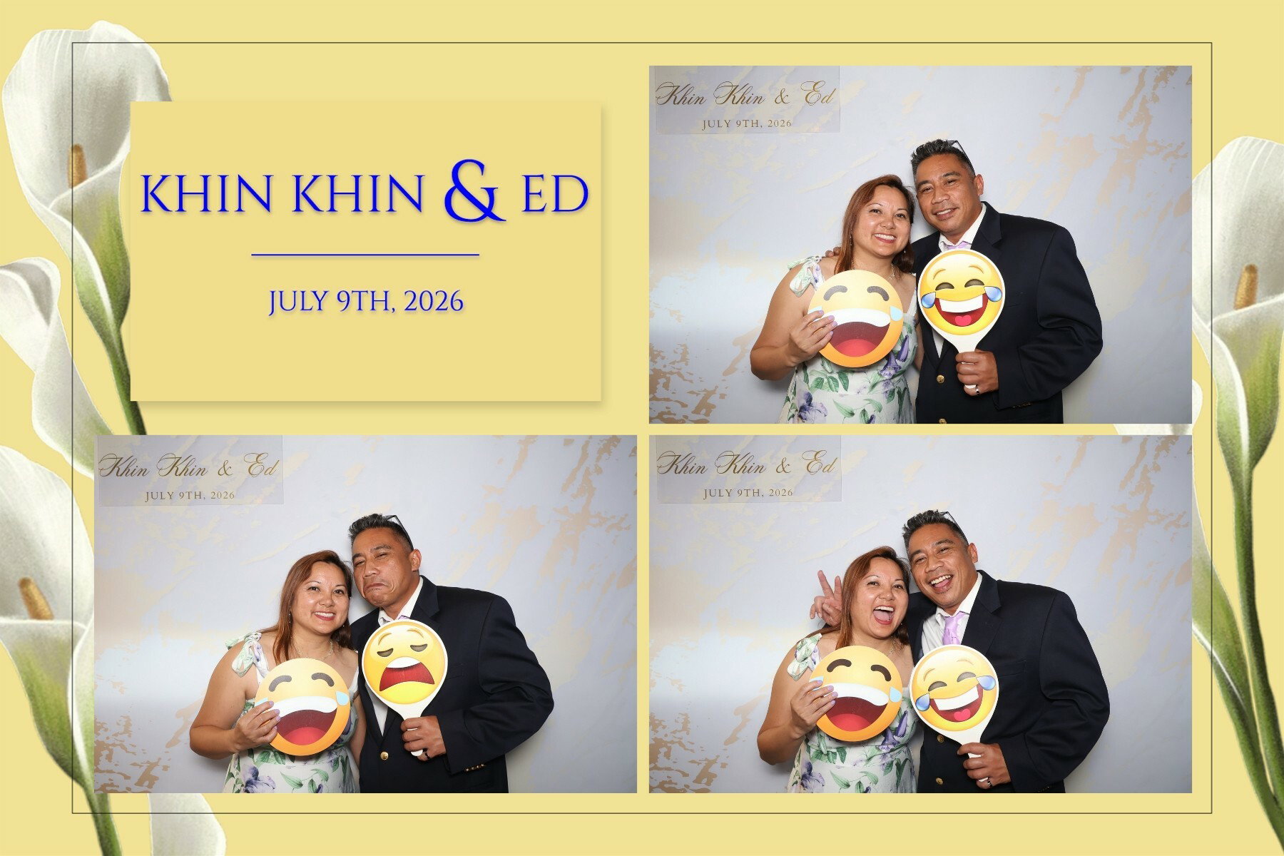 WEDDING OF ED MARTINI & KHIN KHIN SLONE