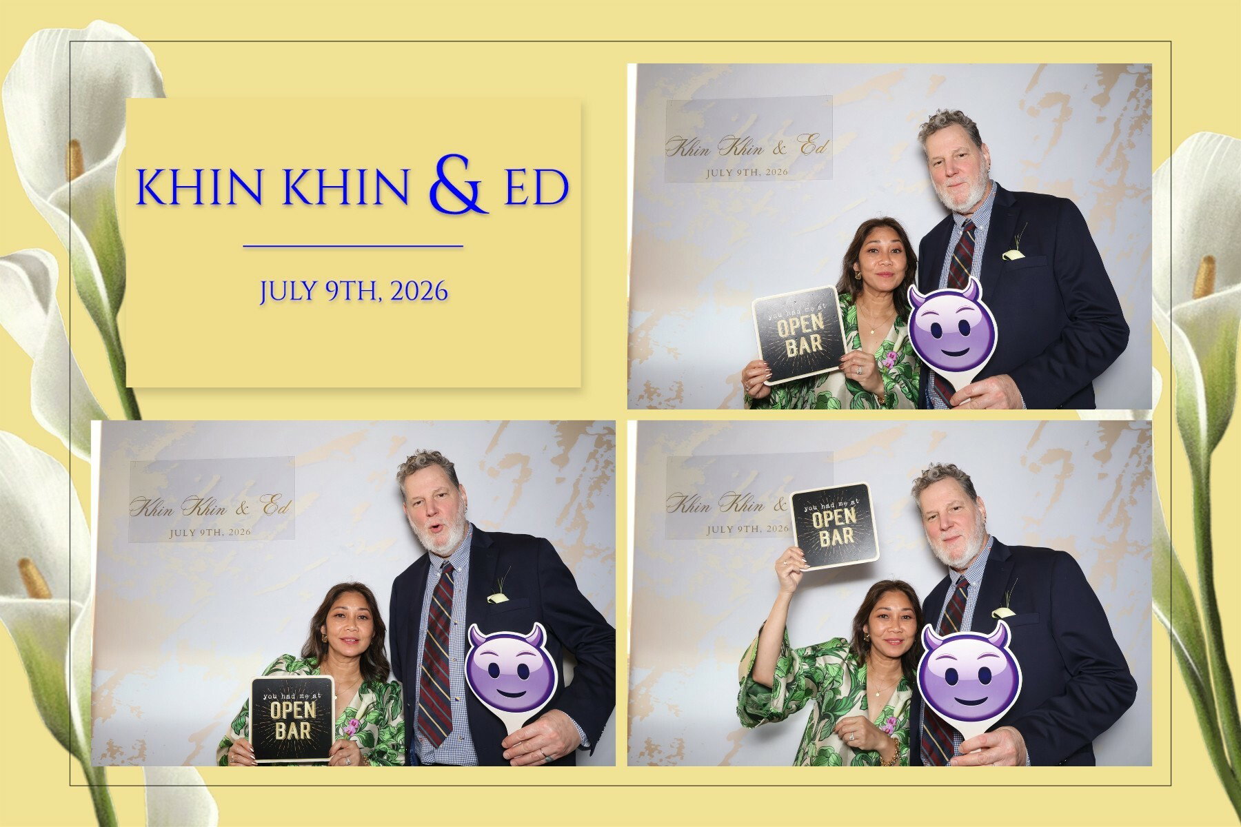WEDDING OF ED MARTINI & KHIN KHIN SLONE
