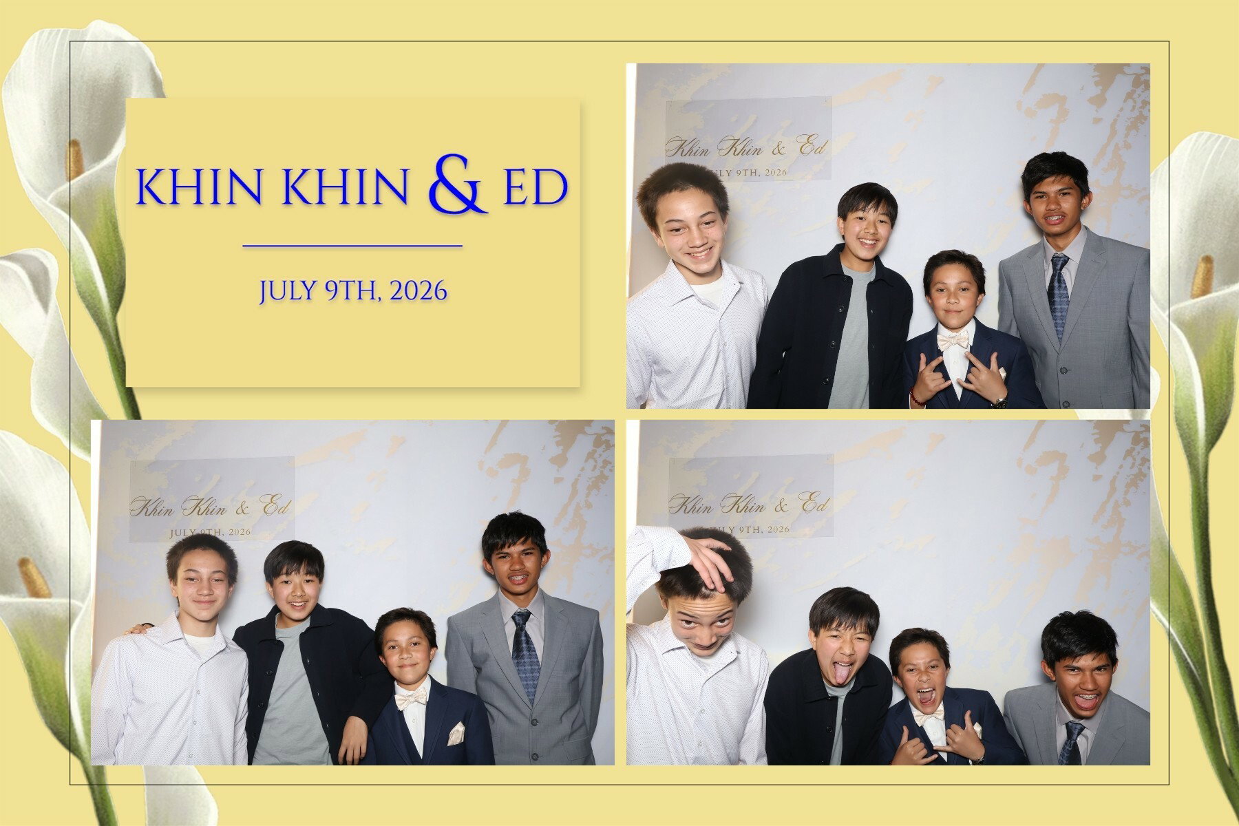 WEDDING OF ED MARTINI & KHIN KHIN SLONE