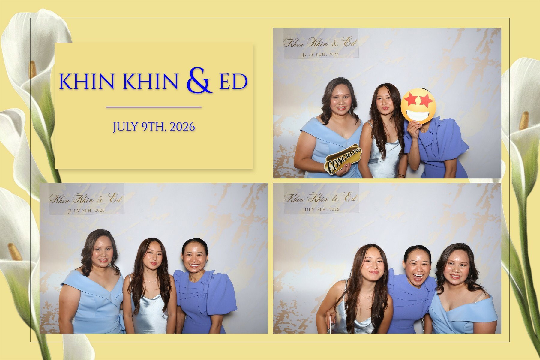 WEDDING OF ED MARTINI & KHIN KHIN SLONE