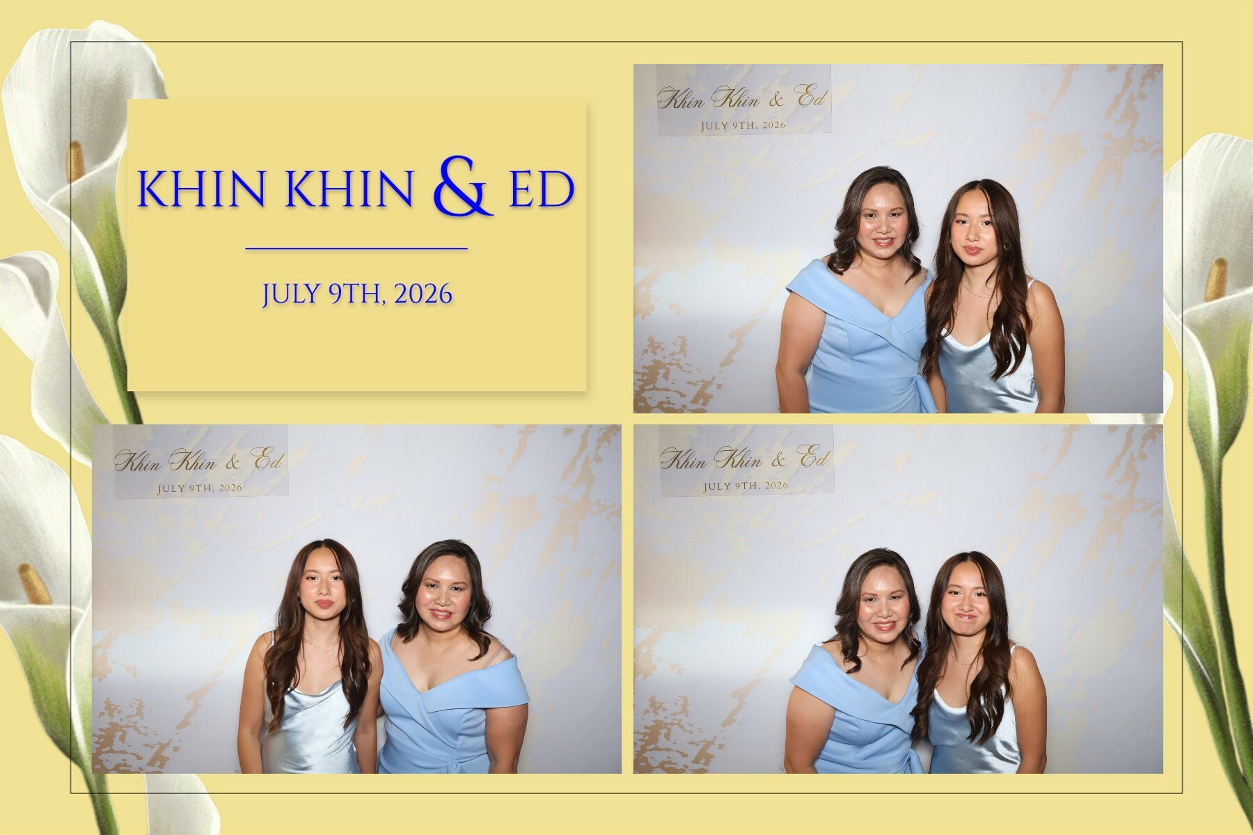 WEDDING OF ED MARTINI & KHIN KHIN SLONE