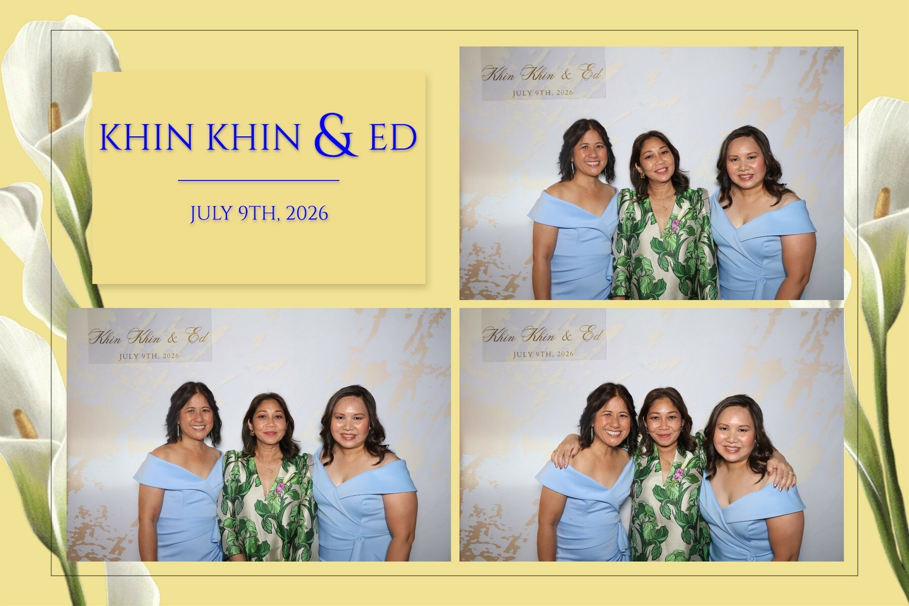 WEDDING OF ED MARTINI & KHIN KHIN SLONE
