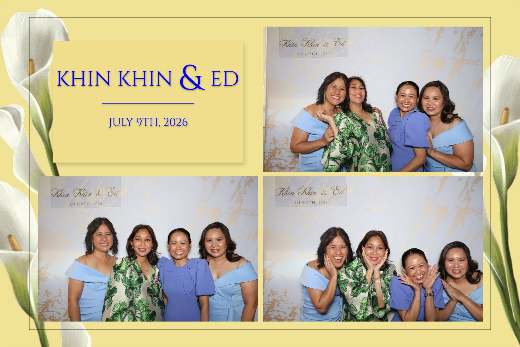 WEDDING OF ED MARTINI & KHIN KHIN SLONE