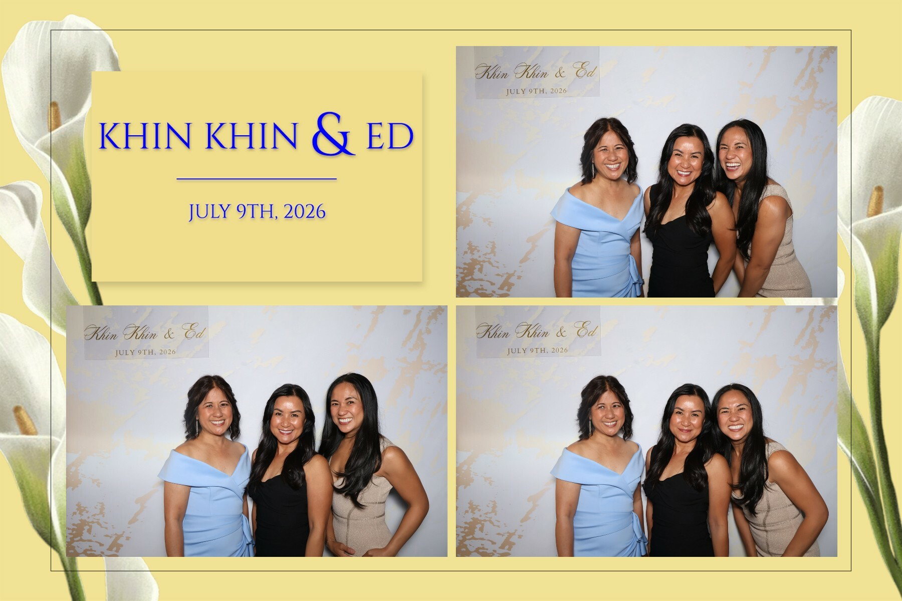 WEDDING OF ED MARTINI & KHIN KHIN SLONE