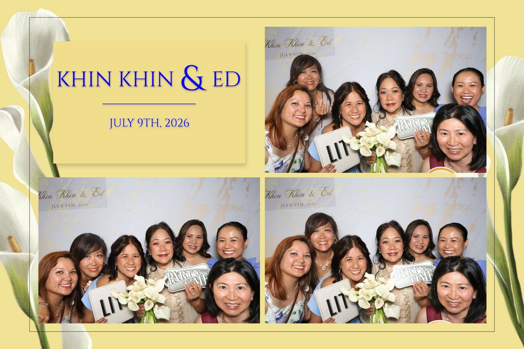 WEDDING OF ED MARTINI & KHIN KHIN SLONE
