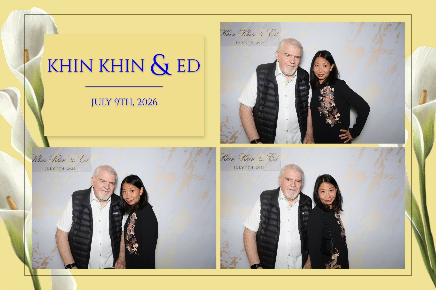 WEDDING OF ED MARTINI & KHIN KHIN SLONE