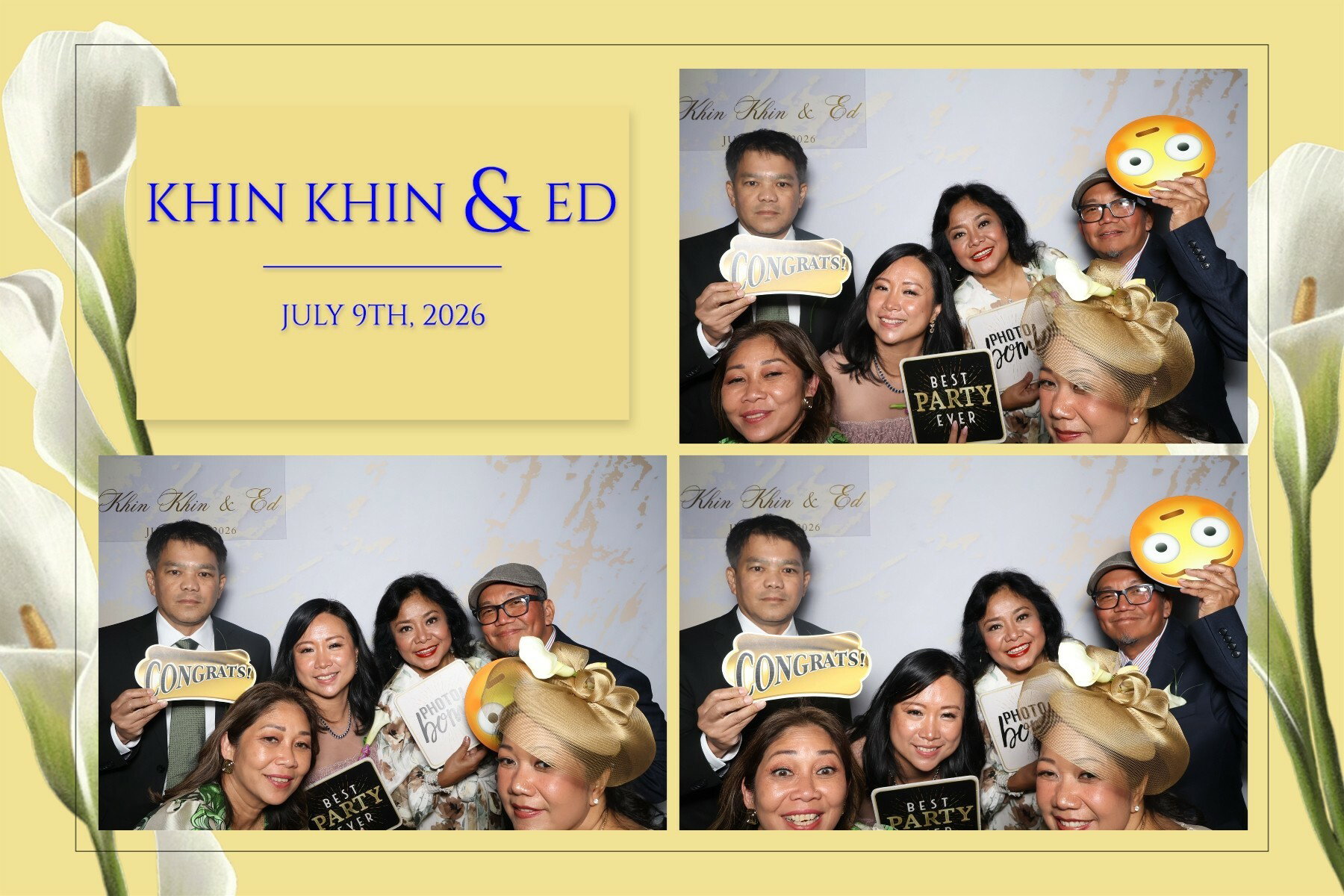 WEDDING OF ED MARTINI & KHIN KHIN SLONE