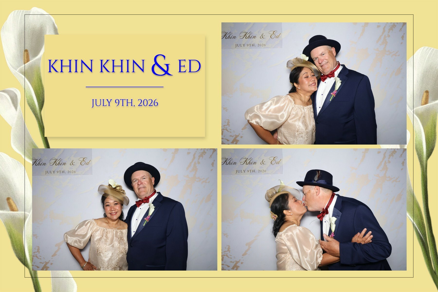 WEDDING OF ED MARTINI & KHIN KHIN SLONE