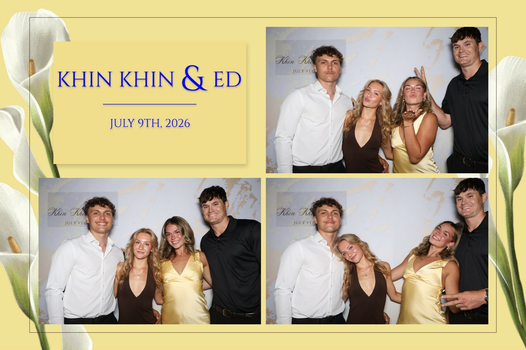 WEDDING OF ED MARTINI & KHIN KHIN SLONE