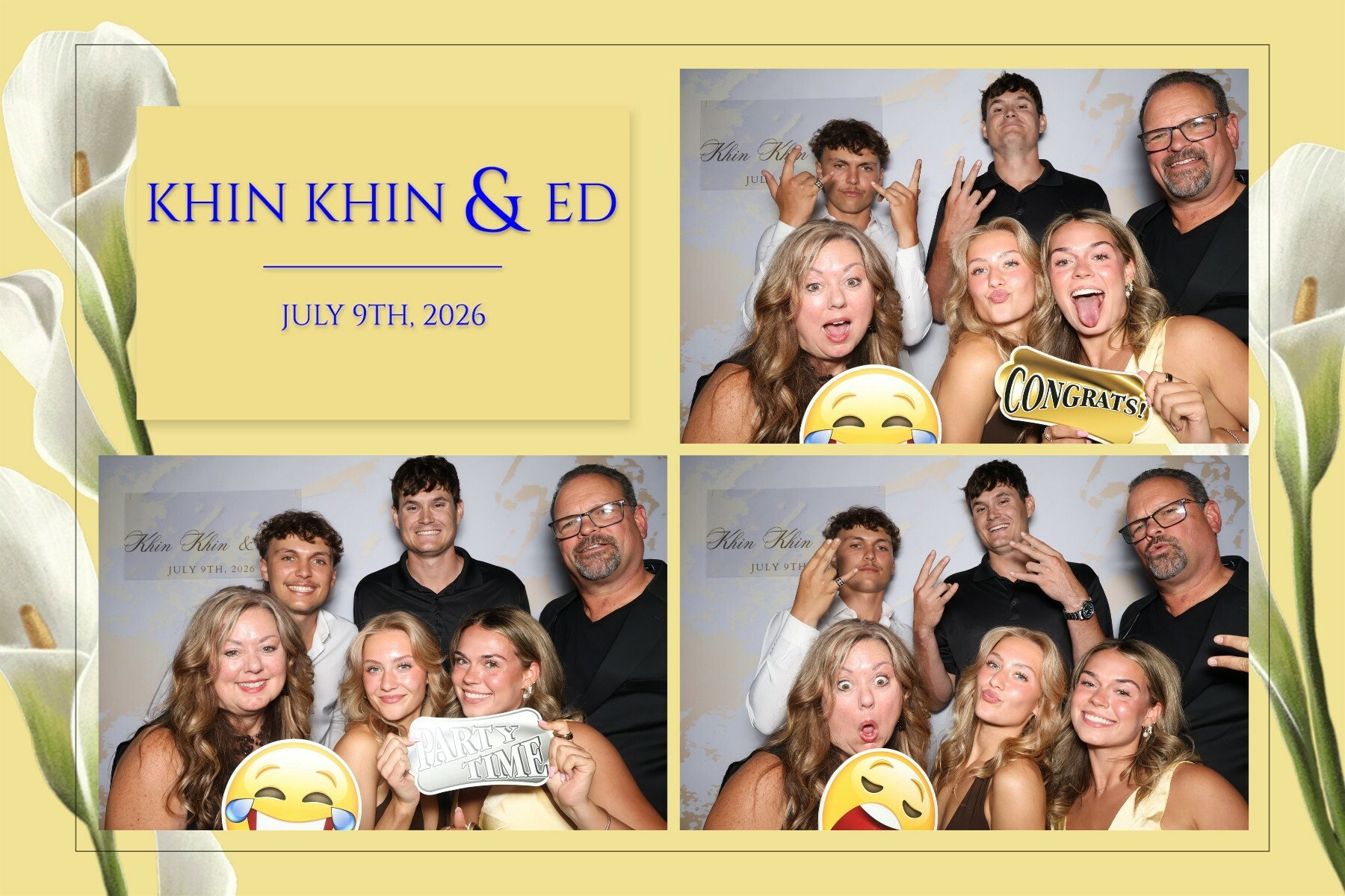 WEDDING OF ED MARTINI & KHIN KHIN SLONE