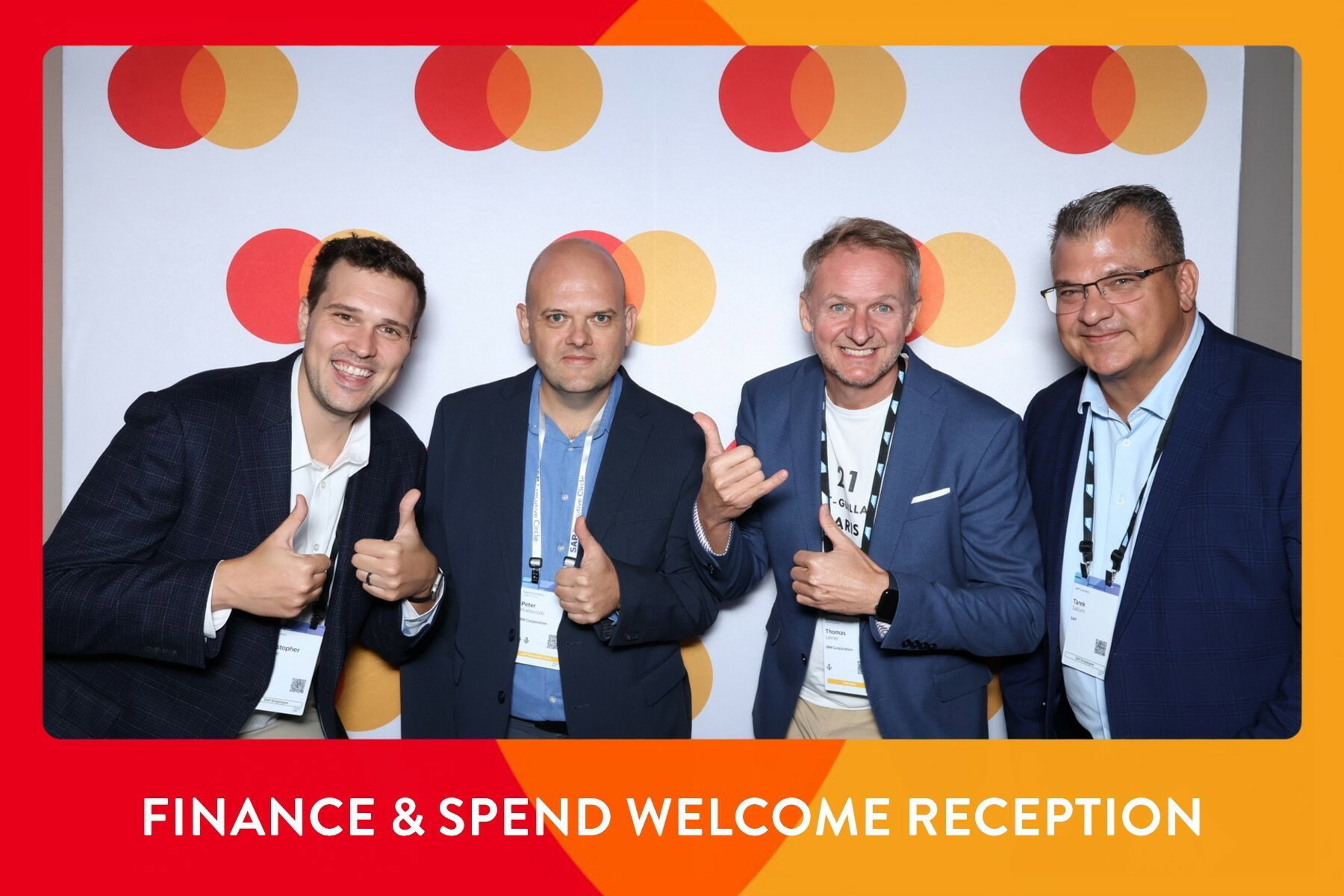 FINANCE & SPEND WELCOME RECEPTION